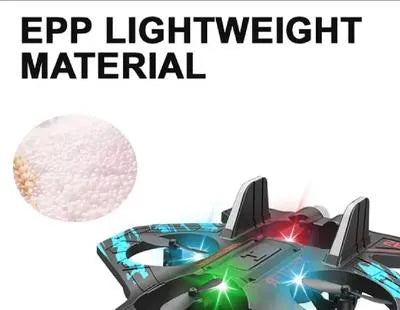 3D Tumbling RC Fighter Jet – LED Lights, Altitude Hold & 360° Flip Drone for Kids