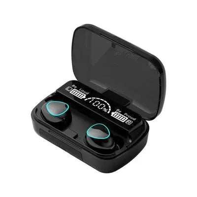 TWS M10 Pro Wireless Earbuds – 9D HiFi Sound, LED Power Display, 3500mAh Charging Case, Touch Control, Waterproof Sports Earphones
