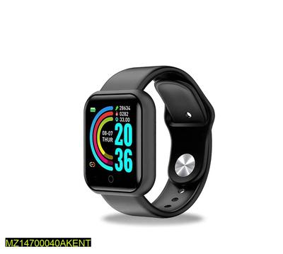 Full Touch Sports Smartwatch | Step Counter, Heart Rate & Sleep Tracker